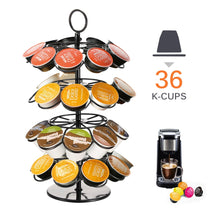 Load image into Gallery viewer, 40 Pods Coffee Capsule Organizer Storage Stand Practical Coffee Drawers Capsules Holder For Nespresso Coffee Capsule Shelves
