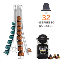 Load image into Gallery viewer, 40 Pods Coffee Capsule Organizer Storage Stand Practical Coffee Drawers Capsules Holder For Nespresso Coffee Capsule Shelves
