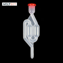 Load image into Gallery viewer, One-way Wine AirLock Beer Brewing Fermentation Check Valve Plastic Air Lock Water Seal Home Winemaking Exhaust Valve Fermenter
