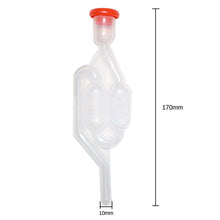 Load image into Gallery viewer, One-way Wine AirLock Beer Brewing Fermentation Check Valve Plastic Air Lock Water Seal Home Winemaking Exhaust Valve Fermenter
